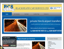 Tablet Screenshot of blackheath-car-services.co.uk